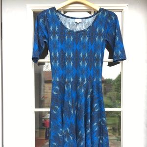 LulaRoe XS Amelia Dress